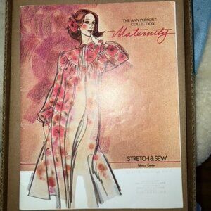 The Ann Person Maternity Collection Book of Patterns for Stretch & Sew AS IS